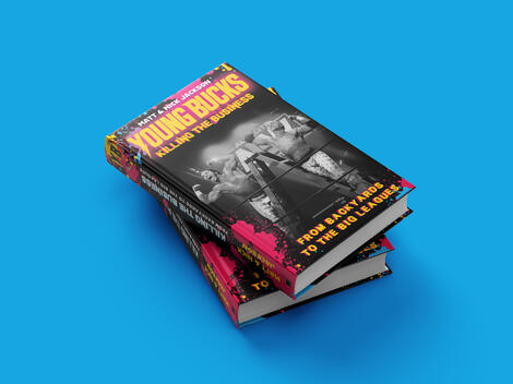 Redesign of Young Bucks Book full dustcover